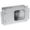 Hubbell Wiring Device-Kellems Electrical Box, Wall Box Type, 3 Gangs, Steel HBL263 - alternate 1